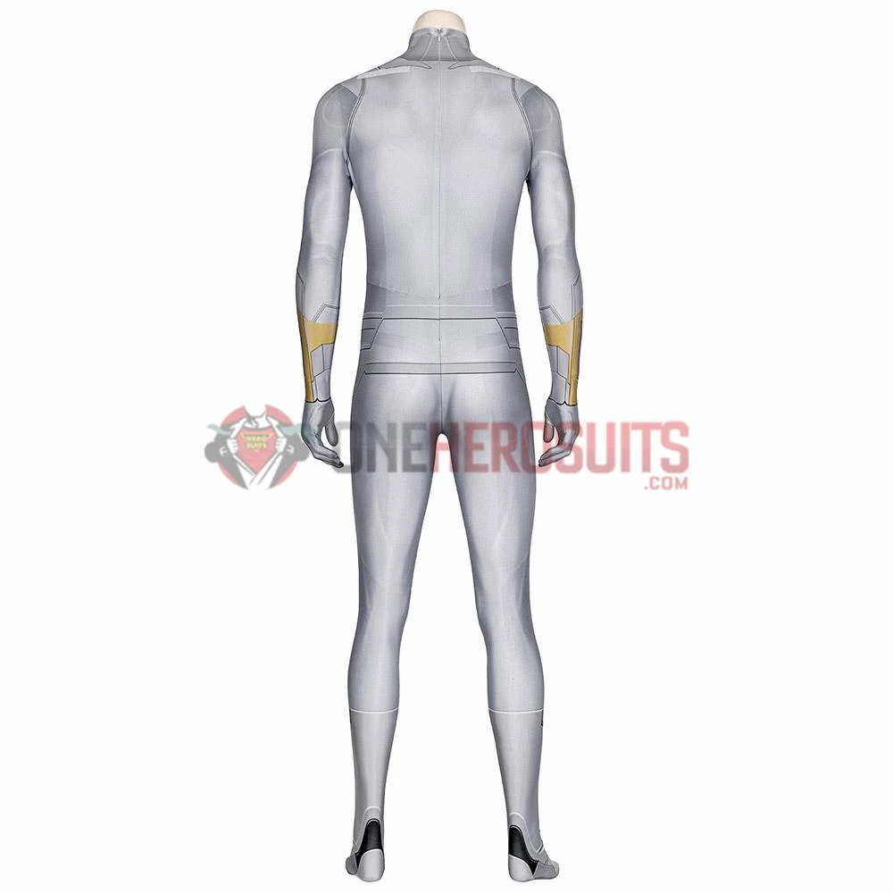 OneHeroSuits WandaVision White Cosplay Costumes White Vision 3D Printed Suit 7 OneHeroSuits WandaVision White Cosplay Costumes White Vision 3D Printed Suit
