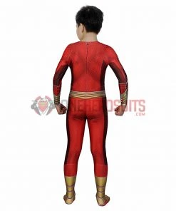 OneHeroSuits Kids Shazam Cosplay Suit Fury Of The Gods Spandex BodySuit Entry-level Cosplay Bodysuit & Zentai 25 OneHeroSuits Kids Shazam Cosplay Suit Fury Of The Gods Spandex BodySuit Entry-level Cosplay Bodysuit & Zentai