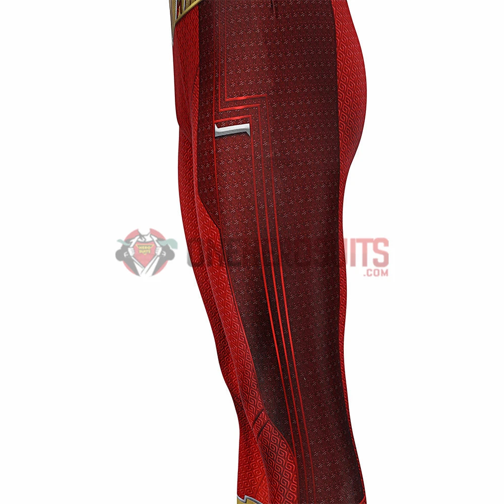 OneHeroSuits Kids Shazam Cosplay Suit Fury Of The Gods Spandex BodySuit Entry-level Cosplay Bodysuit & Zentai 16 OneHeroSuits Kids Shazam Cosplay Suit Fury Of The Gods Spandex BodySuit Entry-level Cosplay Bodysuit & Zentai