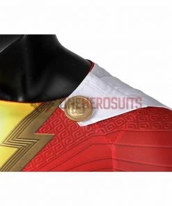 OneHeroSuits Shazam 2 Fury Of The Gods Cosplay Costume 3D Printed Jumpsuits With Cloak