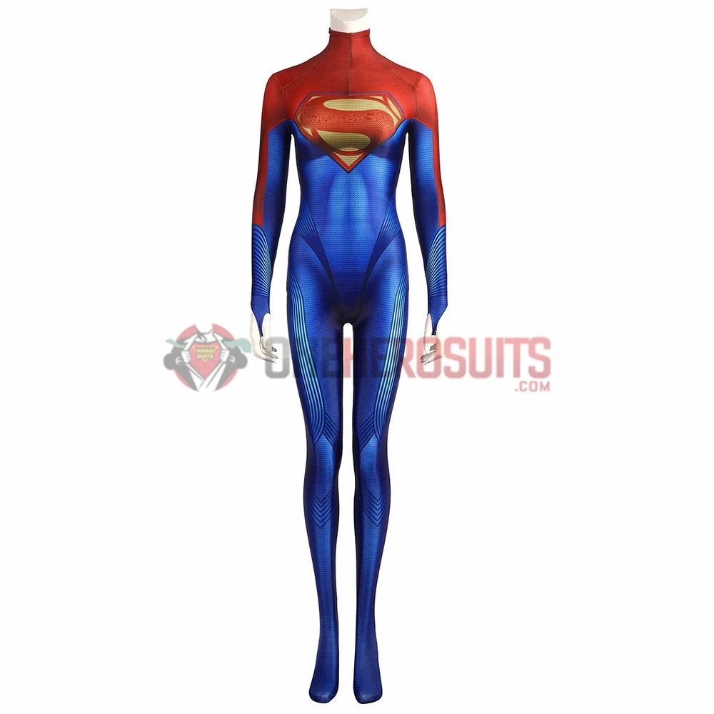 OneHeroSuits Costumes Supergirl Kara Zor-El Cosplay Costume 3D Printed Jumpsuits With Cloak 8 OneHeroSuits Costumes Supergirl Kara Zor-El Cosplay Costume 3D Printed Jumpsuits With Cloak