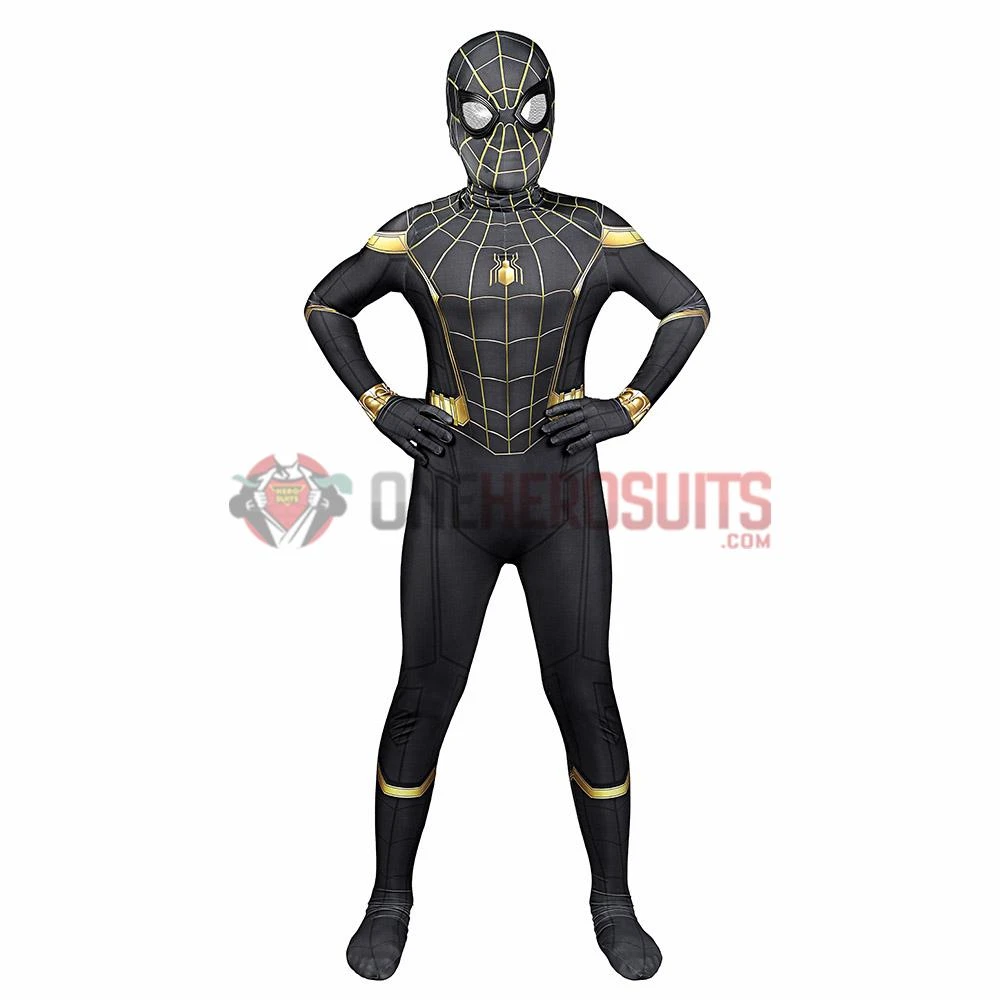 OneHeroSuits Kids Spider-man 3 Cosplay Suit No Way Home Peter Parker Spandex BodySuit 10 OneHeroSuits Kids Spider-man 3 Cosplay Suit No Way Home Peter Parker Spandex BodySuit