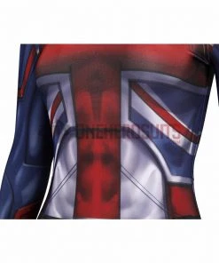 OneHeroSuits Costumes What If Peggy Carter Cosplay Costume Captain Carter Spandex Suit