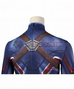 OneHeroSuits Costumes What If Peggy Carter Cosplay Costume Captain Carter Spandex Suit
