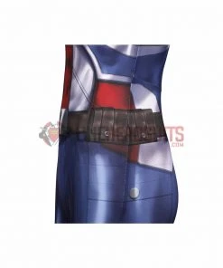 OneHeroSuits Costumes What If Peggy Carter Cosplay Costume Captain Carter Spandex Suit