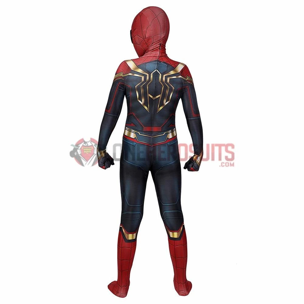 OneHeroSuits Zentai/Jumpsuit Kids Iron Spider-man 3 No Way Home Spandex BodySuit 6 OneHeroSuits Zentai/Jumpsuit Kids Iron Spider-man 3 No Way Home Spandex BodySuit