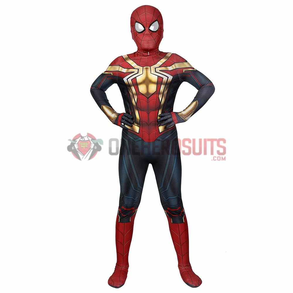 OneHeroSuits Zentai/Jumpsuit Kids Iron Spider-man 3 No Way Home Spandex BodySuit 3 OneHeroSuits Zentai/Jumpsuit Kids Iron Spider-man 3 No Way Home Spandex BodySuit
