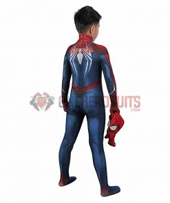 OneHeroSuits Zentai/Jumpsuit Kids Spider-man 2 Cosplay Suit Ps5 Peter Parker Spandex BodySuit