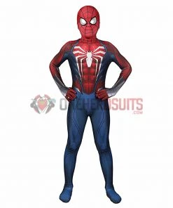 OneHeroSuits Zentai/Jumpsuit Kids Spider-man 2 Cosplay Suit Ps5 Peter Parker Spandex BodySuit