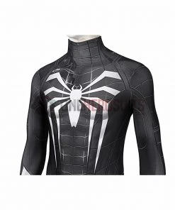 OneHeroSuits Spider Man Miles Morales PS5 Cosplay Suit Symbiote Black Spandex Bodysuit 31 OneHeroSuits Spider Man Miles Morales PS5 Cosplay Suit Symbiote Black Spandex Bodysuit