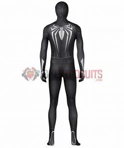 OneHeroSuits Spider Man Miles Morales PS5 Cosplay Suit Symbiote Black Spandex Bodysuit 24 OneHeroSuits Spider Man Miles Morales PS5 Cosplay Suit Symbiote Black Spandex Bodysuit