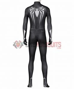 OneHeroSuits Spider Man Miles Morales PS5 Cosplay Suit Symbiote Black Spandex Bodysuit 28 OneHeroSuits Spider Man Miles Morales PS5 Cosplay Suit Symbiote Black Spandex Bodysuit