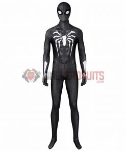 OneHeroSuits Spider Man Miles Morales PS5 Cosplay Suit Symbiote Black Spandex Bodysuit 23 OneHeroSuits Spider Man Miles Morales PS5 Cosplay Suit Symbiote Black Spandex Bodysuit
