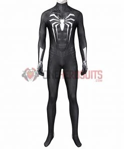 OneHeroSuits Spider Man Miles Morales PS5 Cosplay Suit Symbiote Black Spandex Bodysuit 25 OneHeroSuits Spider Man Miles Morales PS5 Cosplay Suit Symbiote Black Spandex Bodysuit