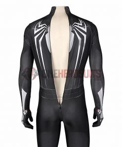 OneHeroSuits Spider Man Miles Morales PS5 Cosplay Suit Symbiote Black Spandex Bodysuit 34 OneHeroSuits Spider Man Miles Morales PS5 Cosplay Suit Symbiote Black Spandex Bodysuit