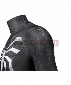 OneHeroSuits Spider Man Miles Morales PS5 Cosplay Suit Symbiote Black Spandex Bodysuit 32 OneHeroSuits Spider Man Miles Morales PS5 Cosplay Suit Symbiote Black Spandex Bodysuit
