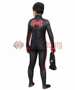 OneHeroSuits Kids Spider-man Cosplay Suit Across The Spider-Verse Spandex BodySuit