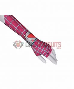 OneHeroSuits Across The Spider-Verse Gwen Cosplay Costume Gwen Spandex Suit Zentai/Jumpsuit