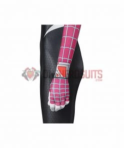 OneHeroSuits Across The Spider-Verse Gwen Cosplay Costume Gwen Spandex Suit Zentai/Jumpsuit