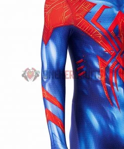 OneHeroSuits Spiderman Across The Spider-Verse Cosplay Costumes Blue Spider Bodysuit