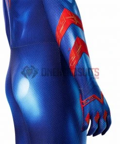 OneHeroSuits Spiderman Across The Spider-Verse Cosplay Costumes Blue Spider Bodysuit