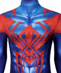OneHeroSuits Spiderman Across The Spider-Verse Cosplay Costumes Blue Spider Bodysuit