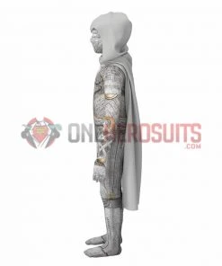 OneHeroSuits Kids Cosplay Kids Moon Knight Cosplay Costumes Spandex Jumpsuit With Cloak