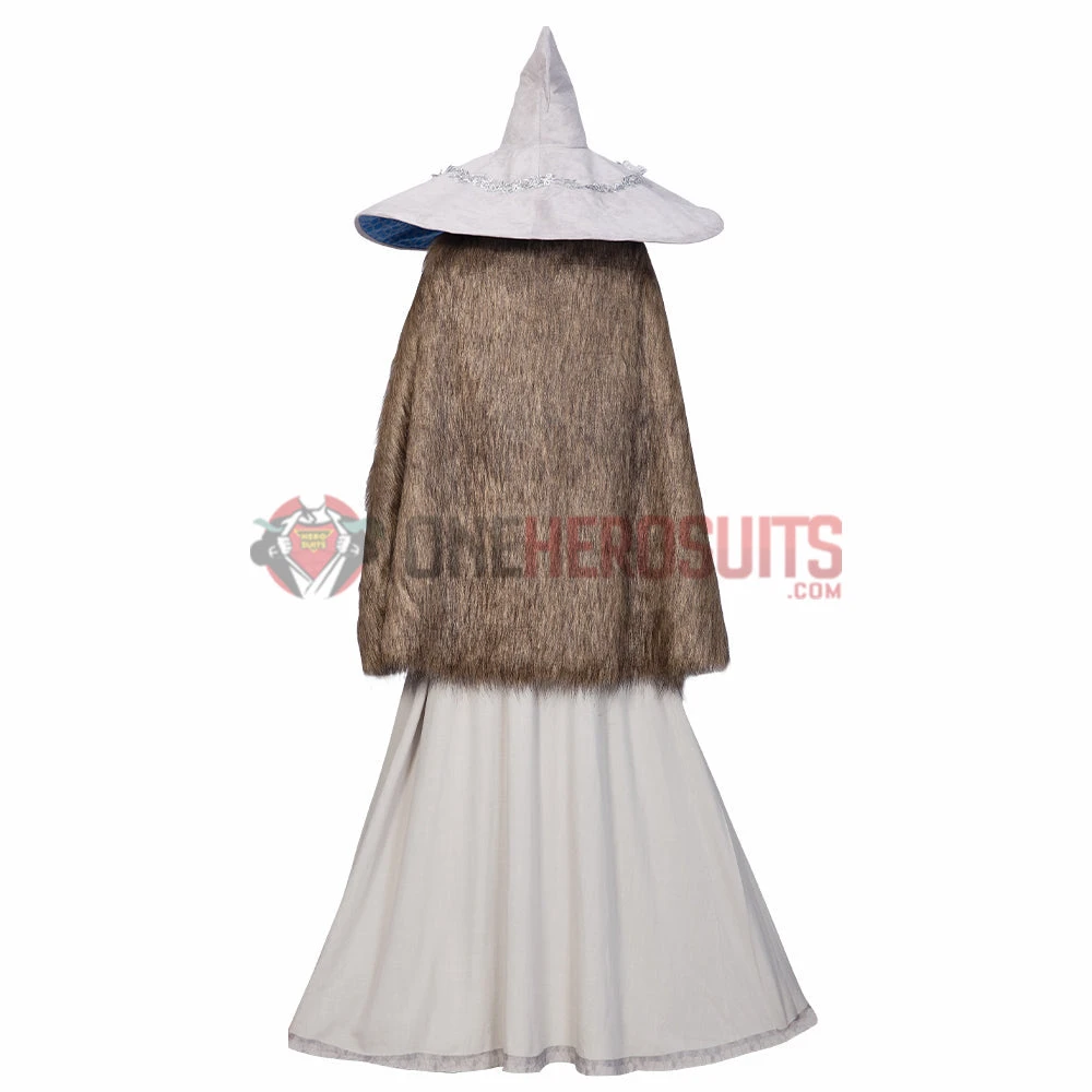 OneHeroSuits Costumes Ranni Cosplay Costume Elden Ring White Suits With Hat 6 OneHeroSuits Costumes Ranni Cosplay Costume Elden Ring White Suits With Hat