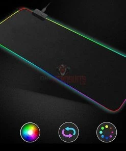 OneHeroSuits Raiden Shogun Mouse Pad Genshin Impact Creative RGB Full Desktop Mouse Pad